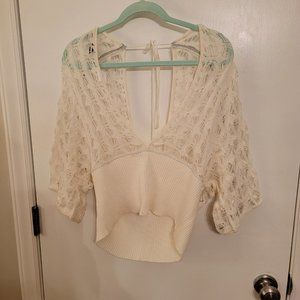 Claire Kennedy Connemara Collection Sweater Shrug SZ L